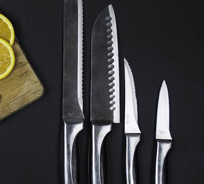 vilka knivar är mest nödvändiga i ett knivset